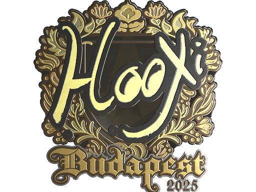 Sticker | HooXi (Gold) | Budapest 2025