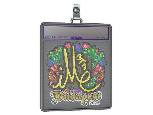 Sticker Slab | iM (Embroidered) | Budapest 2025
