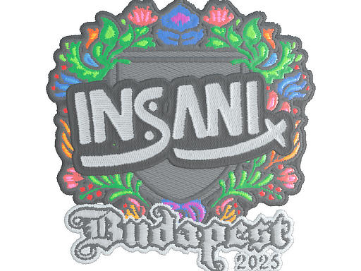 Sticker | insani (Embroidered) | Budapest 2025