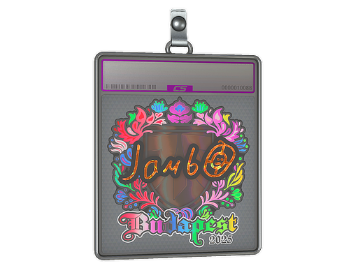 Sticker Slab | jambo (Holo) | Budapest 2025