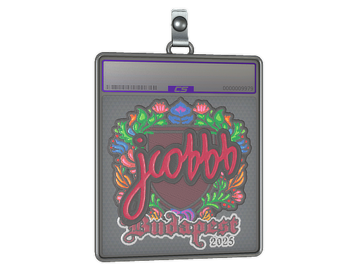 Sticker Slab | jcobbb (Embroidered) | Budapest 2025