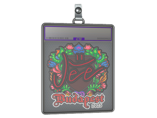 Sticker Slab | Jee (Embroidered) | Budapest 2025