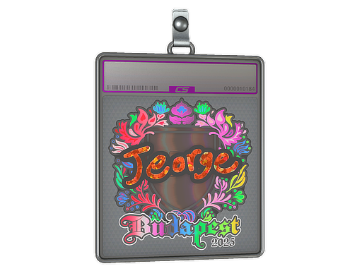 Sticker Slab | jeorge (Holo) | Budapest 2025