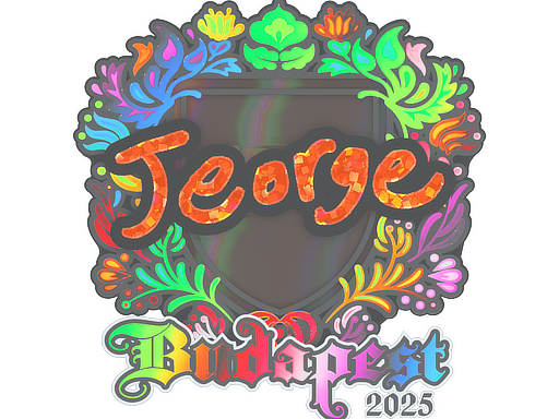 Sticker | jeorge (Holo) | Budapest 2025
