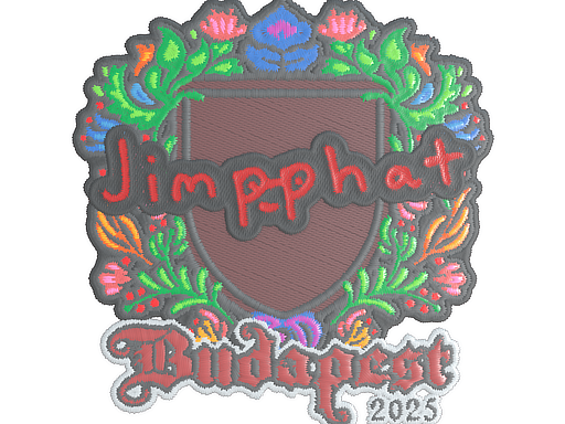 Sticker | Jimpphat (Embroidered) | Budapest 2025