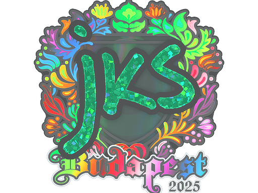 Sticker | jks (Holo) | Budapest 2025