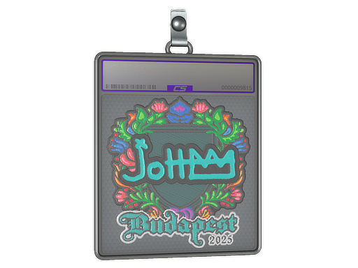 Sticker Slab | jottAAA (Embroidered) | Budapest 2025