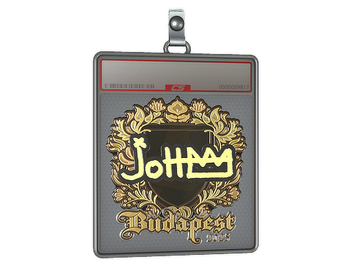 Sticker Slab | jottAAA (Gold) | Budapest 2025