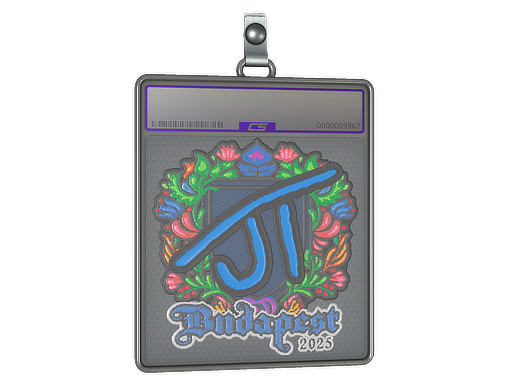 Sticker Slab | JT (Embroidered) | Budapest 2025
