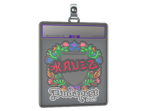 Sticker Slab | kauez (Embroidered) | Budapest 2025