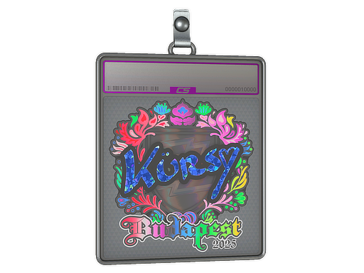 Sticker Slab | Kursy (Holo) | Budapest 2025