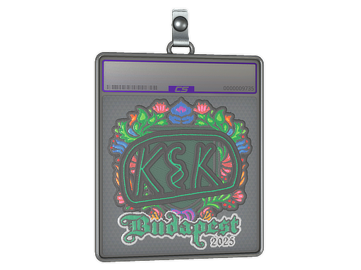 Sticker Slab | kyousuke (Embroidered) | Budapest 2025