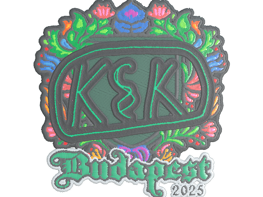 Sticker | kyousuke (Embroidered) | Budapest 2025