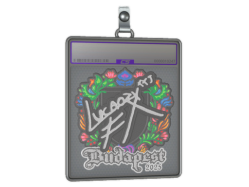 Sticker Slab | Lucaozy (Embroidered) | Budapest 2025