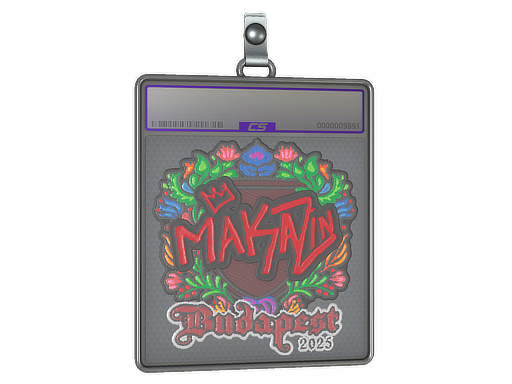 Sticker Slab | Maka (Embroidered) | Budapest 2025