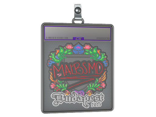 Sticker Slab | malbsMd (Embroidered) | Budapest 2025