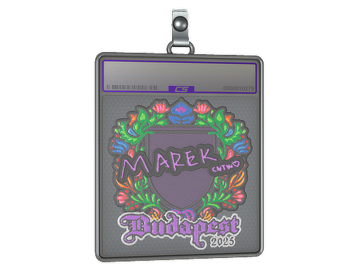 Sticker Slab | Marek (Embroidered) | Budapest 2025
