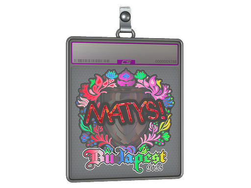 Sticker Slab | MATYS (Holo) | Budapest 2025