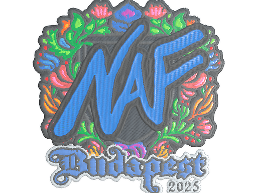 Sticker | NAF (Embroidered) | Budapest 2025