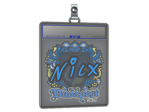 Sticker Slab | nicx | Budapest 2025