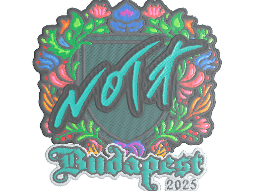 Sticker | nota (Embroidered) | Budapest 2025