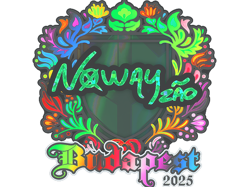 Sticker | noway (Holo) | Budapest 2025