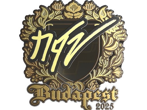 Sticker | NQZ (Gold) | Budapest 2025