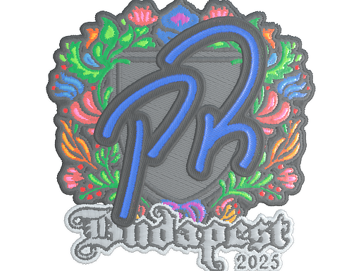 Sticker | PR (Embroidered) | Budapest 2025