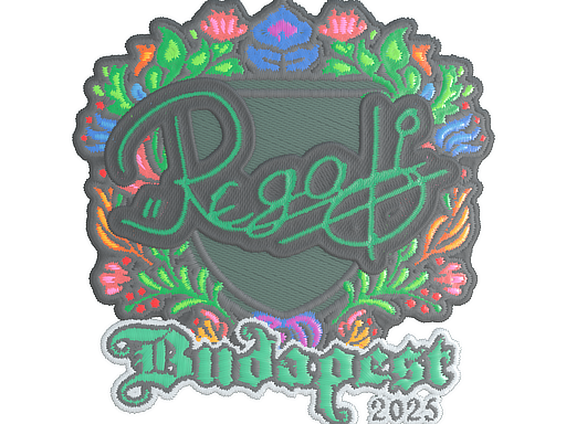 Sticker | regali (Embroidered) | Budapest 2025