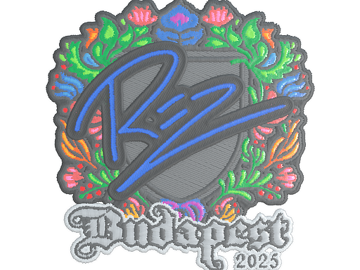 Sticker | REZ (Embroidered) | Budapest 2025