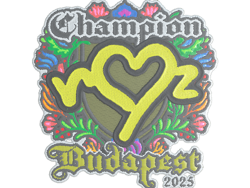 Sticker | ropz (Embroidered, Champion) | Budapest 2025