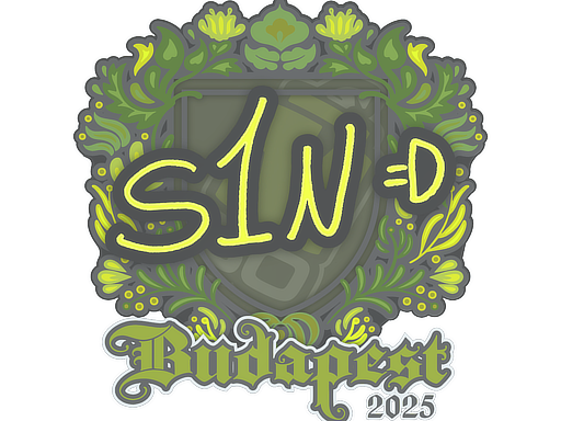 Sticker | s1n | Budapest 2025
