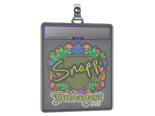 Sticker Slab | Snappi (Embroidered) | Budapest 2025