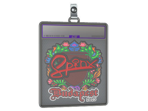 Sticker Slab | Spinx (Embroidered) | Budapest 2025