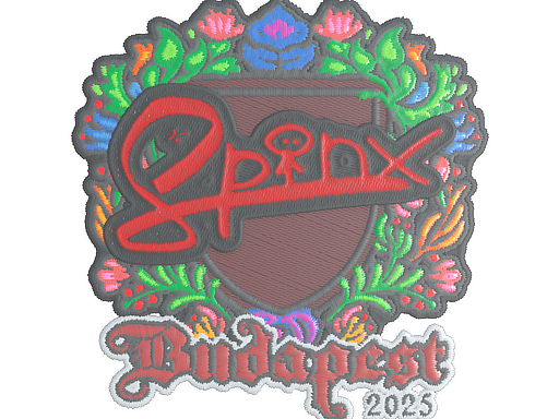 Sticker | Spinx (Embroidered) | Budapest 2025