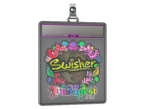 Sticker Slab | Swisher (Holo) | Budapest 2025