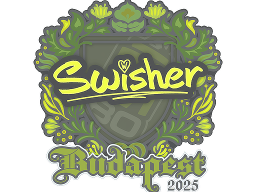 Sticker | Swisher | Budapest 2025