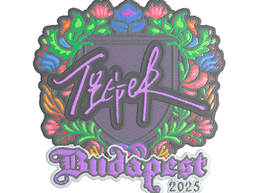 Sticker | Tiger (Embroidered) | Budapest 2025