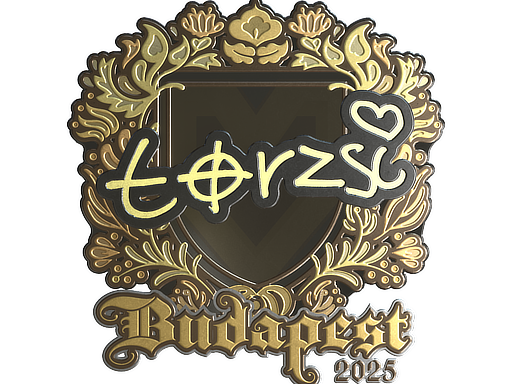 Sticker | torzsi (Gold) | Budapest 2025