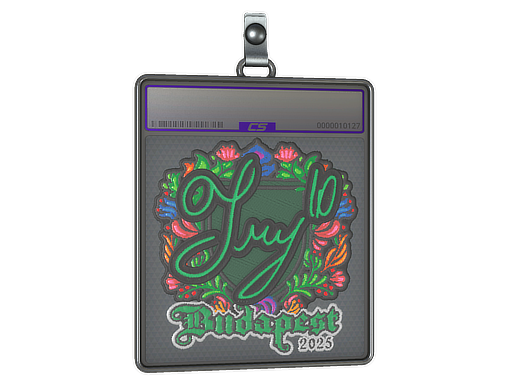 Sticker Slab | TRY (Embroidered) | Budapest 2025