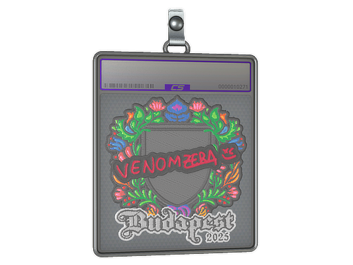 Sticker Slab | venomzera (Embroidered) | Budapest 2025