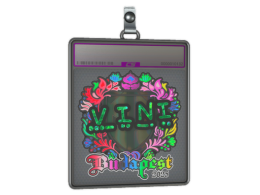 Sticker Slab | VINI (Holo) | Budapest 2025