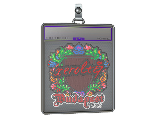 Sticker Slab | xerolte (Embroidered) | Budapest 2025