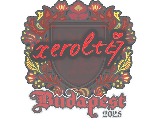 Sticker | xerolte | Budapest 2025