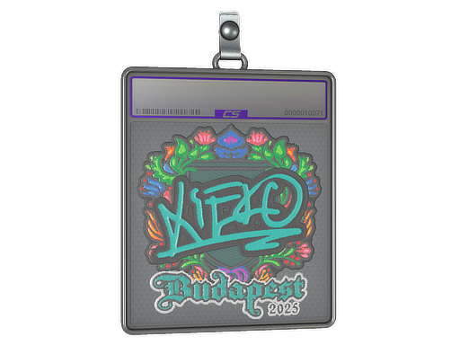 Sticker Slab | xiELO (Embroidered) | Budapest 2025