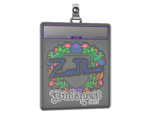 Sticker Slab | ztr (Embroidered) | Budapest 2025