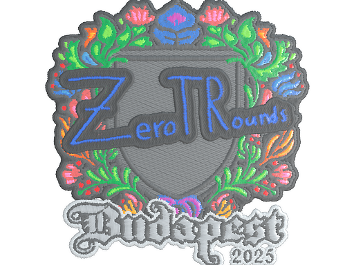 Sticker | ztr (Embroidered) | Budapest 2025