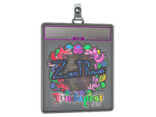 Sticker Slab | ztr (Holo) | Budapest 2025