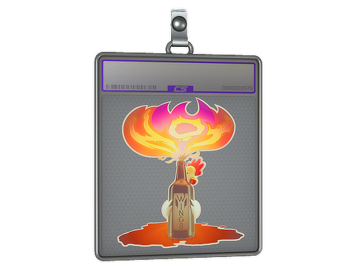 Sticker Slab | Hot Wings (Holo)