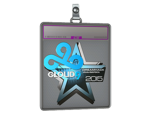 Sticker Slab | Cloud9 (Foil) | Cluj-Napoca 2015